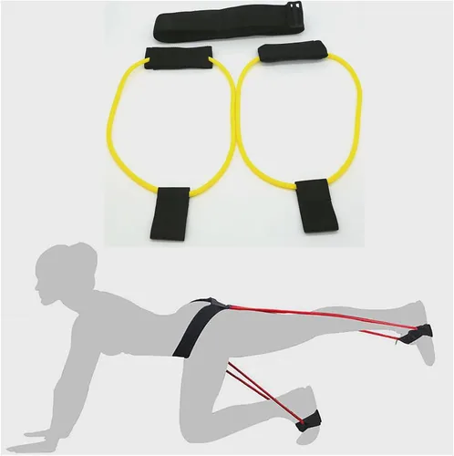 Bandas de resistencia para glúteos con cinturón para entrenar a las mujeres, bandas de ejercicio para esculpir tus glúteos 20 lbs