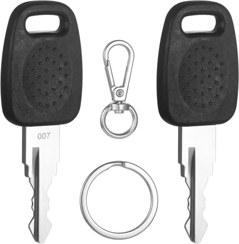 2PCS 007 Llave maestra de equipaje, para cerradura de equipaje aprobada por T-S-A, cerradura de equipaje de maleta