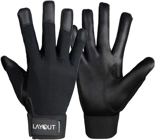 Guantes para frisbee Layout Ultimate - ¡Agarre y fricción máximos para mejorar tu juego! Perfectos para Ultimate, DG y todos los deportes de disco!