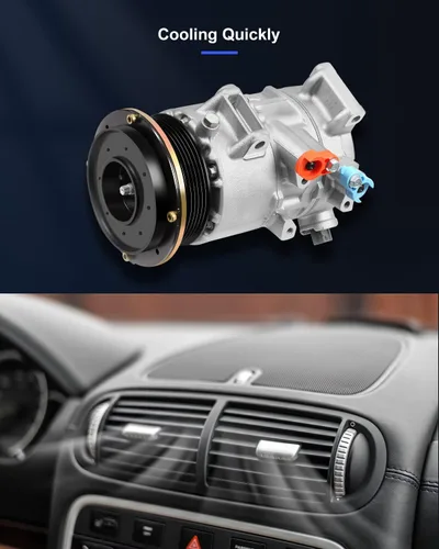Miniatura 5 de ECCPP Compresor de CA para Toyota RAV4 2.4L 2006-2008 para Toyota Camry 2.4L 2007-2009 Compresor de CA para coche