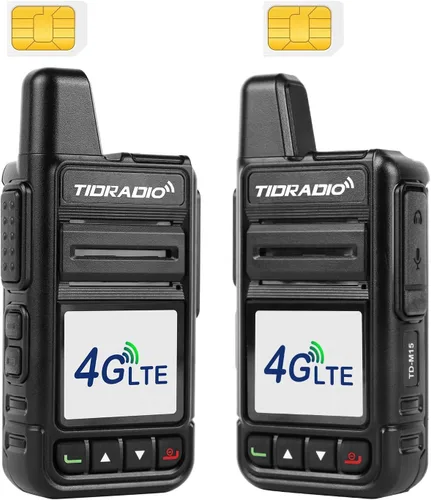 Miniatura 7 de TIDRADIO M15 Globla Rapid Walkie Talkies de largo alcance 5000+ millas PoC Radios