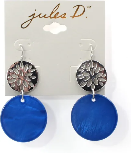 Miniatura 4 de Jules D. Pendientes colgantes de lágrima de concha natural para mujer