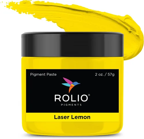 Miniatura 5 de Rolio Pasta de pigmento, tarro de 2 onzas, ultra violeta, ideal para proyectos de epoxi, tinte rico para arte vibrante, tinte de resina epoxi