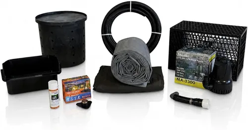 Miniatura 11 de HALF OFF PONDS Simply Waterfalls 3200 - Kit de cascada sin estanque, con forro de PVC de 10 pies por 15 pies y bomba sumergible de la serie