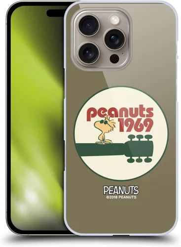 Miniatura 34 de Head Case Designs Funda rígida con licencia oficial de Peanuts Snoopy Woodstock Far Out Woodstock 50th compatible con Apple iPhone 15 Plus