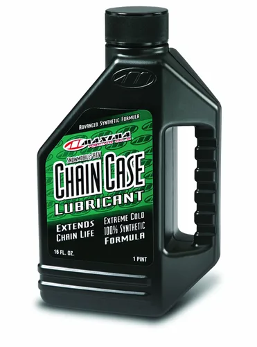 Maxima Racing Oils 45916-2PK - Caja de cadena para ATV y motos de nieve, lubricante sintético, botella de 16 onzas, paquete de 2