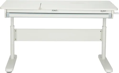 Miniatura 12 de FCD Escritorio y silla para niños, juego de escritorio y silla de estudio ergonómico, multifuncional, ajustable, mesa de dibujo y estación