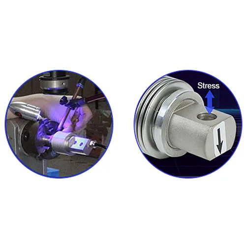 Miniatura 5 de Célula de carga de haz ATO, 440.9 lbs, celda de carga de haz voladizo con fuelle, clase de protección IP68, para báscula de correa variable, báscula