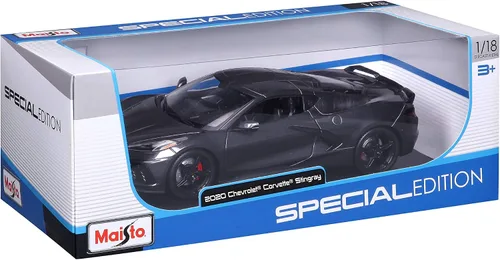 Miniatura 9 de Maisto 1:18 Edición Especial 2020 Chevrolet Corvette Stingray Z51 - Gris