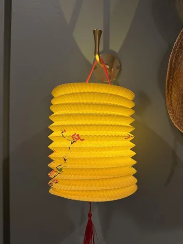 Miniatura 8 de 5 linternas de papel con luces LED, Día de San Valentín, Año Nuevo, chino, primavera, festival, 6.3 pulgadas, faroles de iluminación colgantes