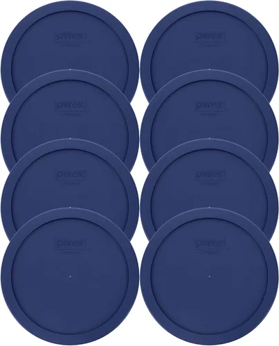 Miniatura 8 de Pyrex 7402-PC 6/7-Cup Tapas de repuesto azules para almacenamiento de alimentos (paquete de 4) - Fabricado en Estados Unidos