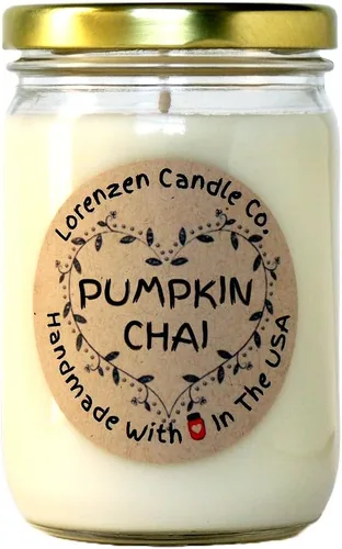 Miniatura 2 de Pumpkin Bakery - Vela de soja de 12 onzas, hecha a mano en los Estados Unidos con 100% cera de soja