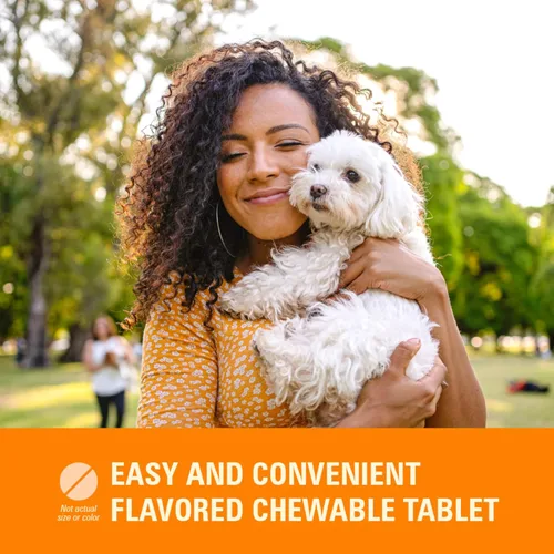 Miniatura 5 de Worm X Plus - Desparasitante masticable de 7 vías para perros - Tabletas para perros pequeños y cachorros (6-25 libras)