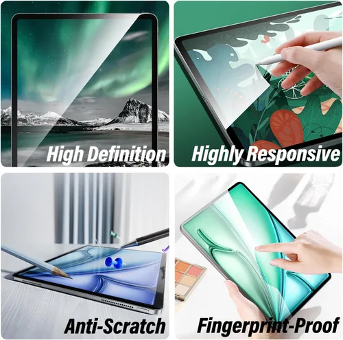 Miniatura 7 de Funda con teclado retroiluminado con panel táctil para Samsung Galaxy Tab A9 Plus de 11 pulgadas versión 2023, teclado inalámbrico retroiluminado