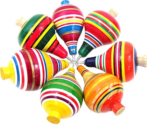 Miniatura 5 de Leos Imports (TM) Trompo Mexicano Spinning Top