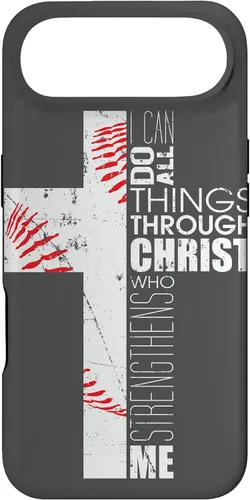 Miniatura 27 de Baseball Phone Case Christian Bible Verse Philippians 4:13 Case for iPhone 17