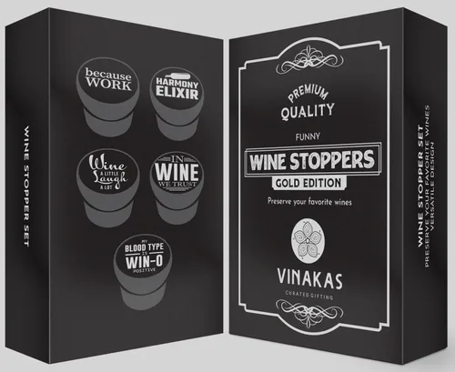 Miniatura 2 de Juego de tapones de silicona para botellas de vino, divertidos tapones de vino, a prueba de derrames y herméticos, regalos únicos para mujeres