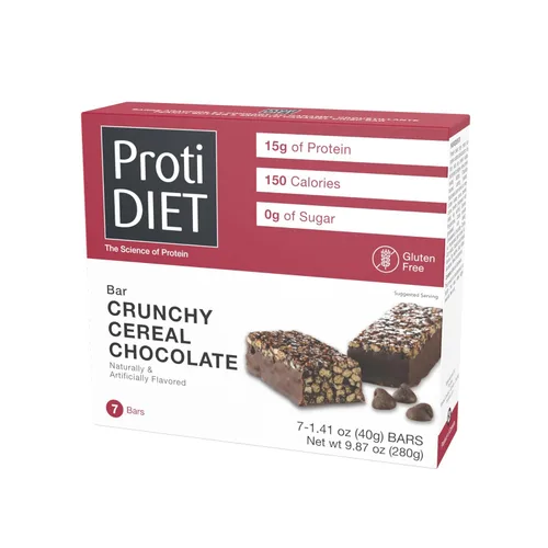 Miniatura 17 de ProtiDIET Barra de proteína de pan de plátano, aperitivos bajos en azúcar y alto contenido de proteínas para adultos, barras de reemplazo de comidas