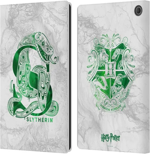 Miniatura 32 de Head Case Designs Funda de piel con licencia oficial de Harry Potter Gryffindor Aguamenti Deathly Hallows IX compatible con Kindle Paperwhite 1/2/3