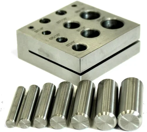Miniatura 2 de Cortador de disco con 7 punzones de 1/4" a 5/8" Juego de joyeros