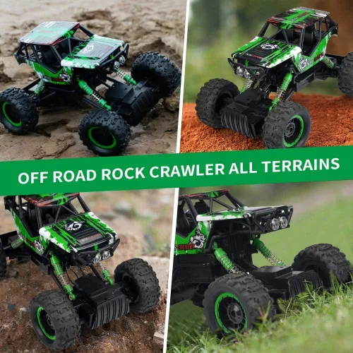 Miniatura 5 de Double E Automóviles de control remoto 1:18 de doble motor recargable para camionetas 4x4 todoterreno