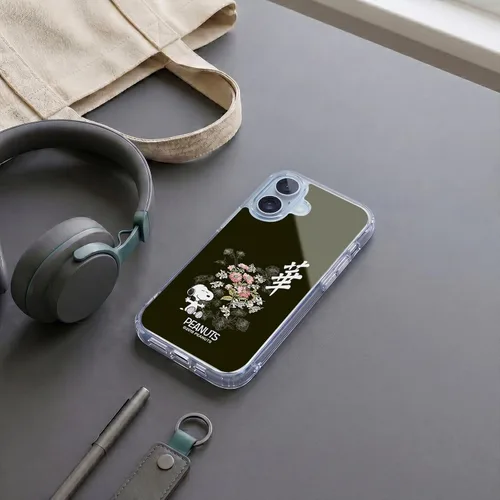 Miniatura 324 de Carcasa de gel para iPhone 7 Plus/iPhone 8 Plus, diseño de Snoopy Oriental de Peanuts, Badges