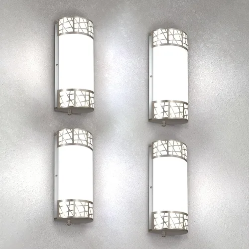 Miniatura 11 de ASD Aplique de pared LED de 12 pulgadas para interiores, color negro mate, moderno, regulable, 15 W, 2700 K-5000 K, accesorios de iluminación