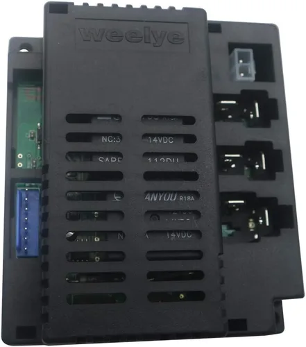 Miniatura 4 de WEELYE 12V 2.4G placa base RX19 4x4 4WD caja de control receptor partido niños paseo eléctrico en juguete coche placa circuito piezas de repuesto
