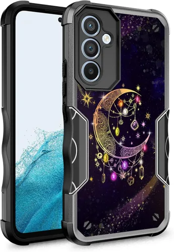 Miniatura 8 de Compatible con Samsung Galaxy S23, funda híbrida de doble capa con diseño gráfico resistente para Samsung Galaxy S23 (atrapasueños)