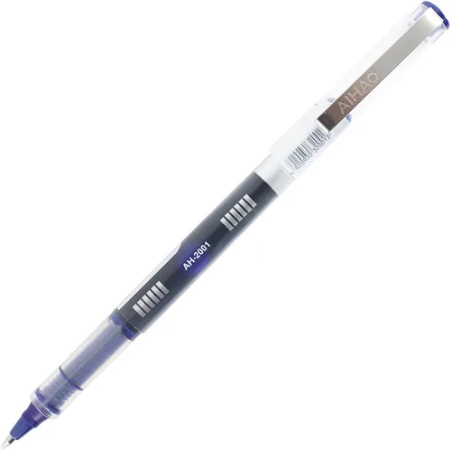 Miniatura 2 de Gullor Bolígrafos de bola rodante, punta de 0.020 in, tinta azul, paquete de 12 (AH-2001)