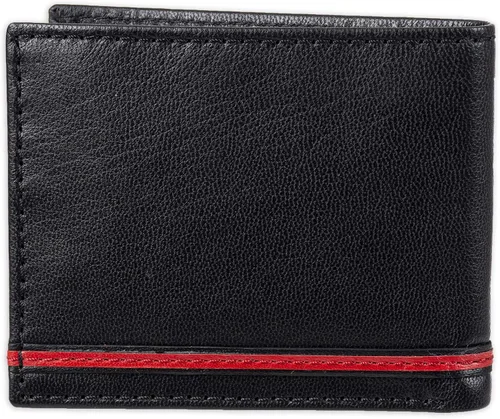 Miniatura 3 de Guess Men's Leather Slim Bifold Wallet