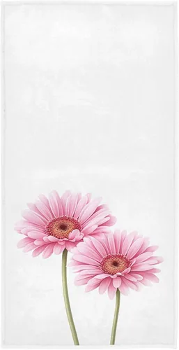 Miniatura 11 de Pfrewn Toallas de mano con mariposas 3D de 16 x 30 pulgadas en primavera y verano floral lila con flores abstractas, toalla de baño pequeña, toalla