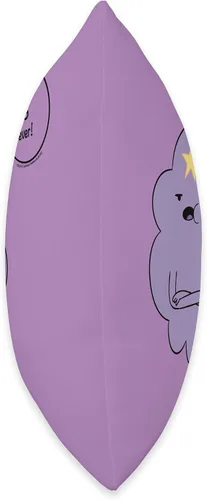 Miniatura 2 de Adventure Time Lumpy Space Princess OMG - Almohada de 15.7 x 15.7 in, multicolor