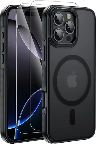 Miniatura 72 de Funda para iPhone 17 Pro Max con protector de lente de cámara [protección de grado militar de 10 pies] compatible con MagSafe a prueba de golpes