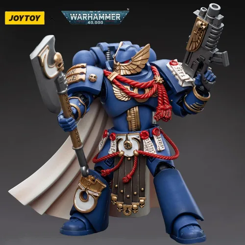 Miniatura 5 de JOYTOY Warhammer 40,000 1/18 Figura de acción Ultramarines Honour Guard 2 Colección Figuras modelo (4.88 pulgadas)