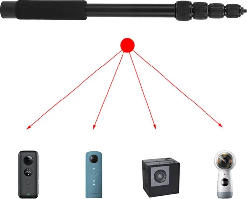 Miniatura 5 de Brazo de poste de micrófono portátil, poste de soporte de micrófono de mano elástico, brazo de extensión de micrófono de espuma suave con interfaz