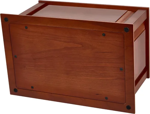 Miniatura 5 de Caja de urna de cremación funeraria de madera extra grande hecha a mano para cenizas humanas adultas de hasta 225 libras