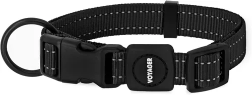 Miniatura 11 de Best Pet Supplies Voyager - Correa o collar reflectante para perro con asa de neopreno, para cachorros de raza pequeña, mediana y grande, bonita