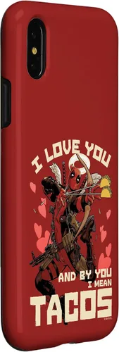 Miniatura 9 de Marvel Deadpool I Love You and by You I Mean Tacos - Carcasa para iPhone 17