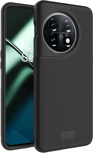 Miniatura 20 de TUDIA DualShield Grip - Funda protectora para OnePlus 11 5G (2023), MergeGrip, de doble capa, a prueba de golpes, delgada, de grado militar, Verde