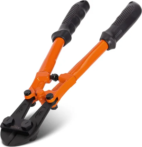 Miniatura 10 de KSEIBI 141575 Cortadores de pernos pequeños de 14 pulgadas, cortador de pernos de alambre de cromo vanadio resistente con mango ergonómico de agarre