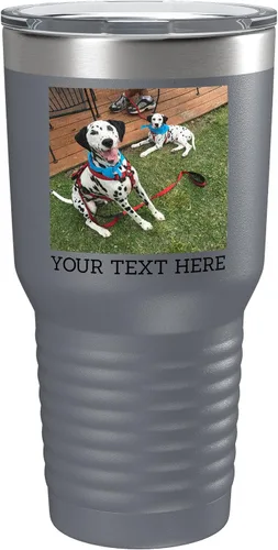 Miniatura 13 de Vaso personalizado de 30 onzas (17 colores) con foto impresa con aislamiento térmico de acero inoxidable recubierto de polvo con tapa, regalo