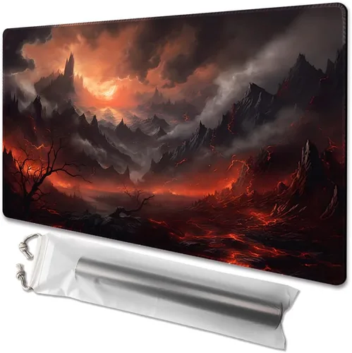 Miniatura 47 de MTG - Tapete de juego tamaño 24 x 14 pulgadas, bolsas de almacenamiento gratuitas, respaldo antideslizante, impresión, ideal para entusiastas