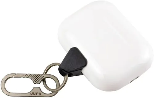 Miniatura 8 de JURA Anchor para todos los AirPods de Apple - Mosquetón negro - Ancla de fibra de carbono negra - Lightning y USB-C