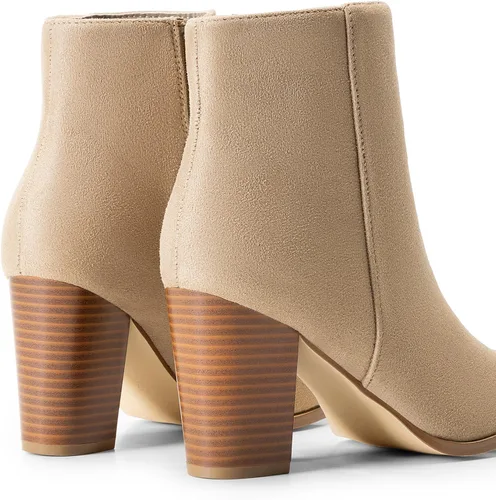 Miniatura 3 de DREAM PAIRS - Botines de tacón ancho con bloque para mujer