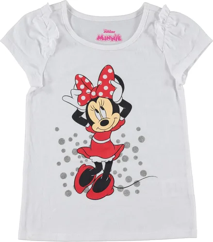 Miniatura 3 de Disney Minnie Mouse - Conjunto de camiseta de 3 piezas para niñas, camiseta sin mangas y pantalones de leggings para niños pequeños - RojoBlancoGris