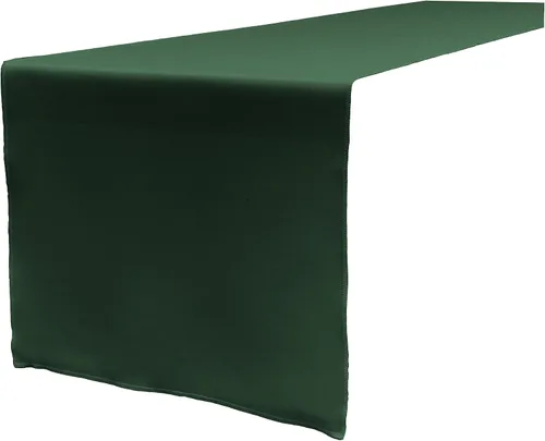 Miniatura 10 de LA Linen™ mantel de popelina de poliéster de 14 por 108 pulgadas Blanco P