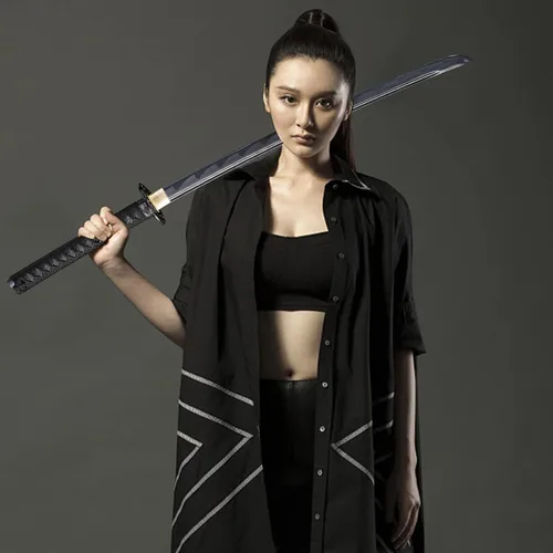 Miniatura 4 de Kamaiwo-1045/1060 hechas a mano forjadas a mano auténticas, las espadas samuráis katana japonesas son un regalo único para hombres. El acero de alto