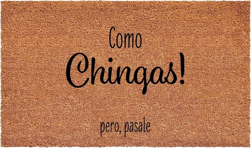 Miniatura 18 de Calloway Mills 111631729 Apurale Que Se Meten Las Moscas Felpudo en Español 17 x 29 pulgadas