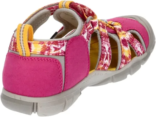 Miniatura 6 de KEEN Sandalia unisex Seacamp 2 CNX con punta cerrada para niños, MultiKeen Yellow, 6 Big Kid